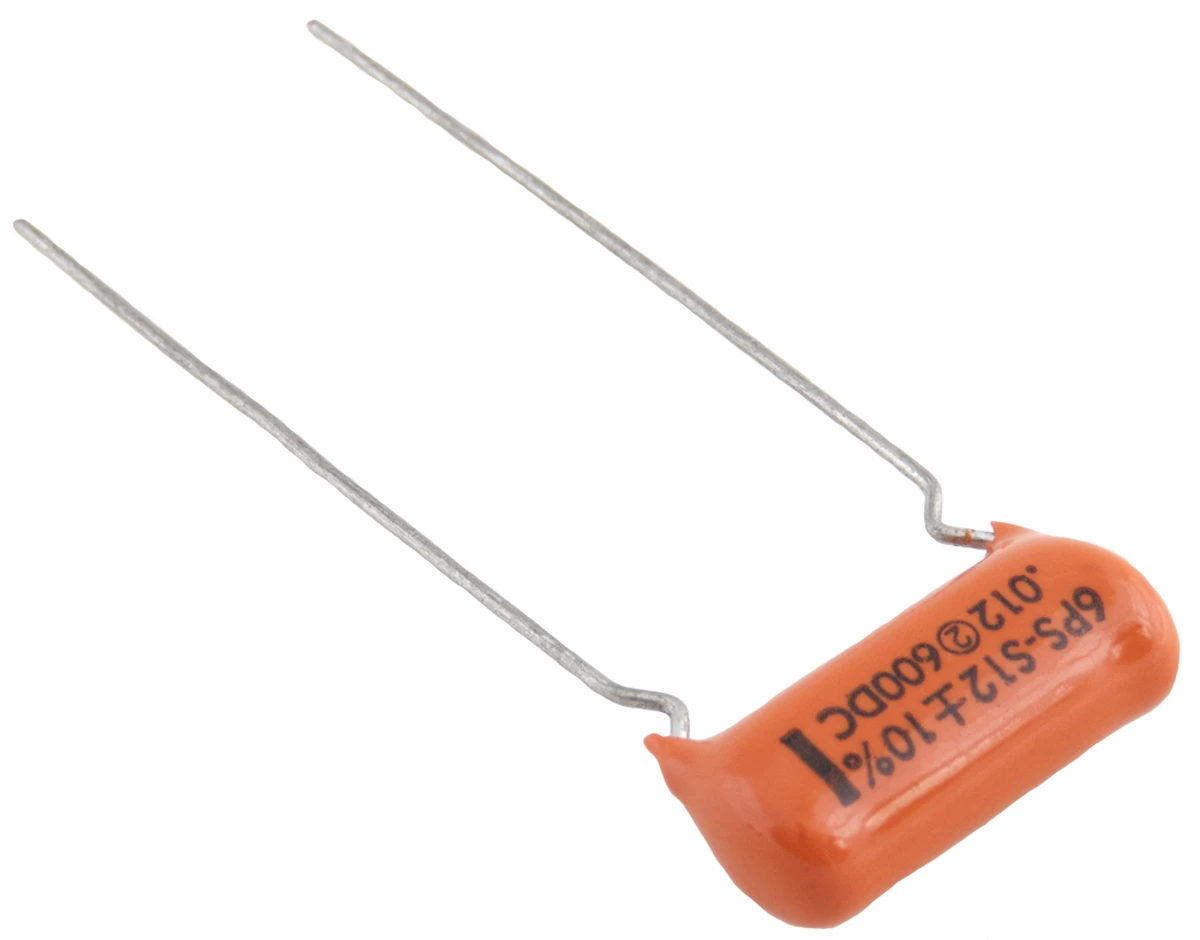 0.012 µF 600vdc 10% Non−Polarized Plastic Capacitor