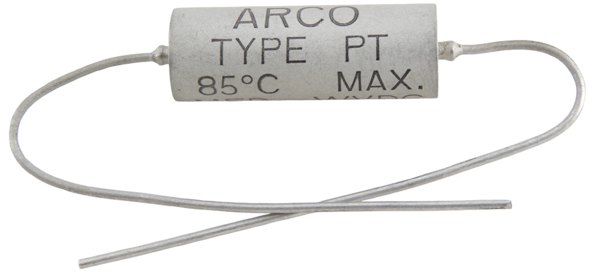 arco type pt polystyrene dielectric capacitor