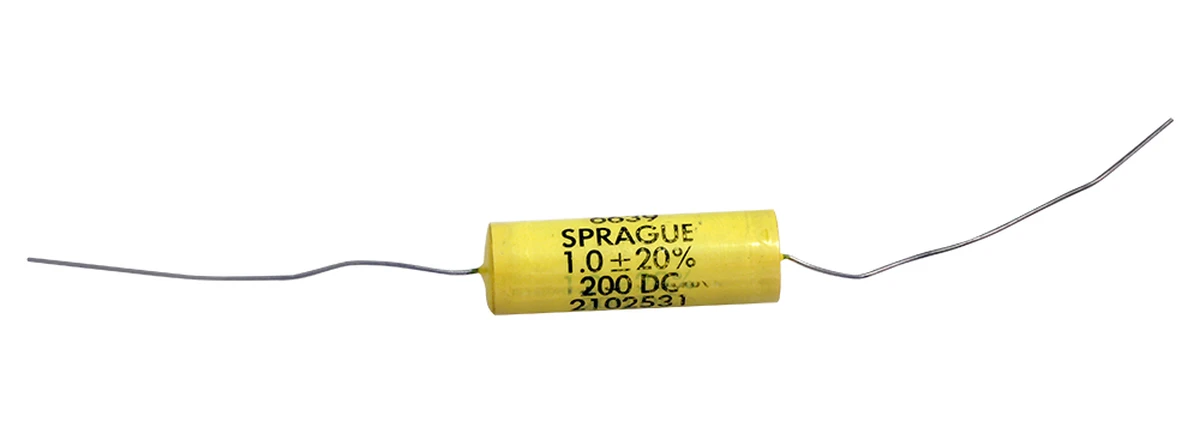 sprague np plastic capacitor