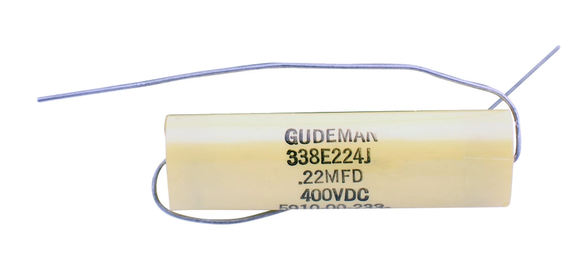 gudeman axial mylar capacitor