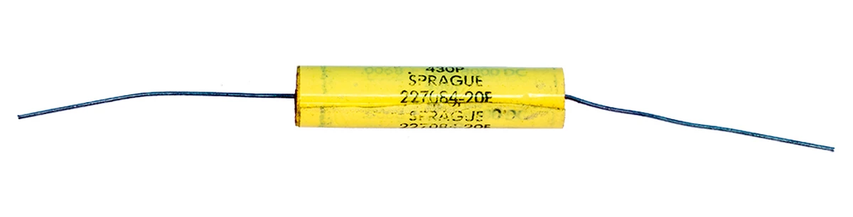 sprague mylar capacitor