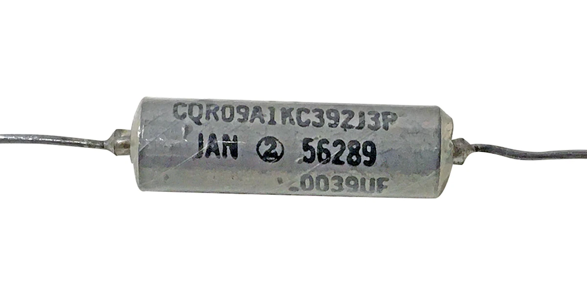 sprague axial capacitor