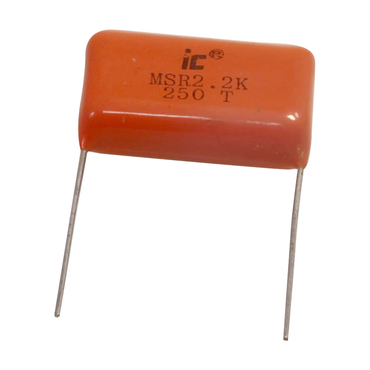 2.2 µF 250v Non−Polarized Plastic Capacitor