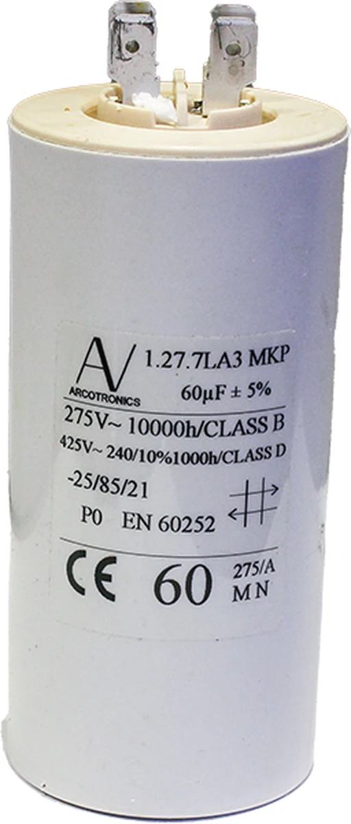 Polypropylene Motor Start Capacitors C277LA3560AA0J