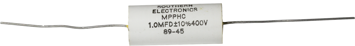 1 µF 400v 10% Non−Polarized Plastic Capacitor