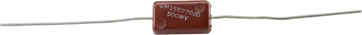 27.0 pF 500v Molded Mica Capacitor