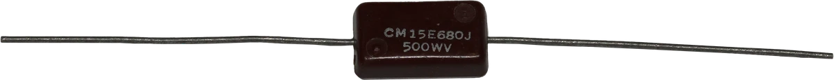 68 pF 500v Molded Mica Capacitor