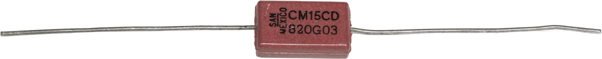 82 pF 500v Molded Mica Capacitor