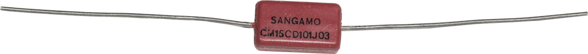 100 pF 500v Molded Mica Capacitor