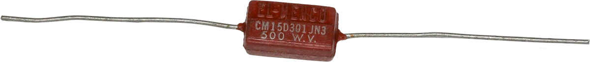 300 pF 500v Molded Mica Capacitor