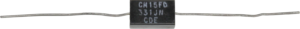 330 pF 500v Molded Mica Capacitor