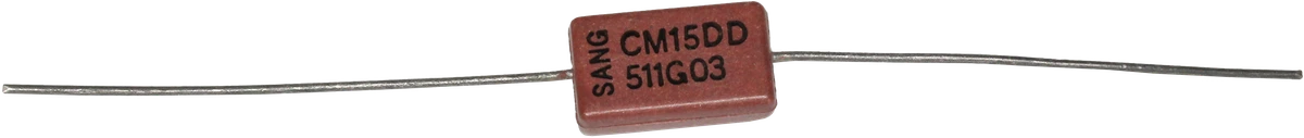 510 pF 500v Molded Mica Capacitor