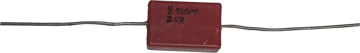 750 pF 500v Molded Mica Capacitor