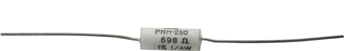 698 ohm 1% 1/4w Resistor