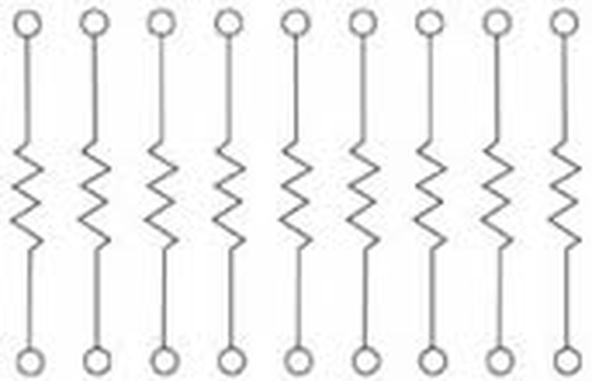 10 ohm Resistor Network