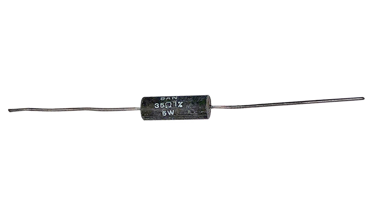 35 ohm 1% 5w Wire Wound Resistor