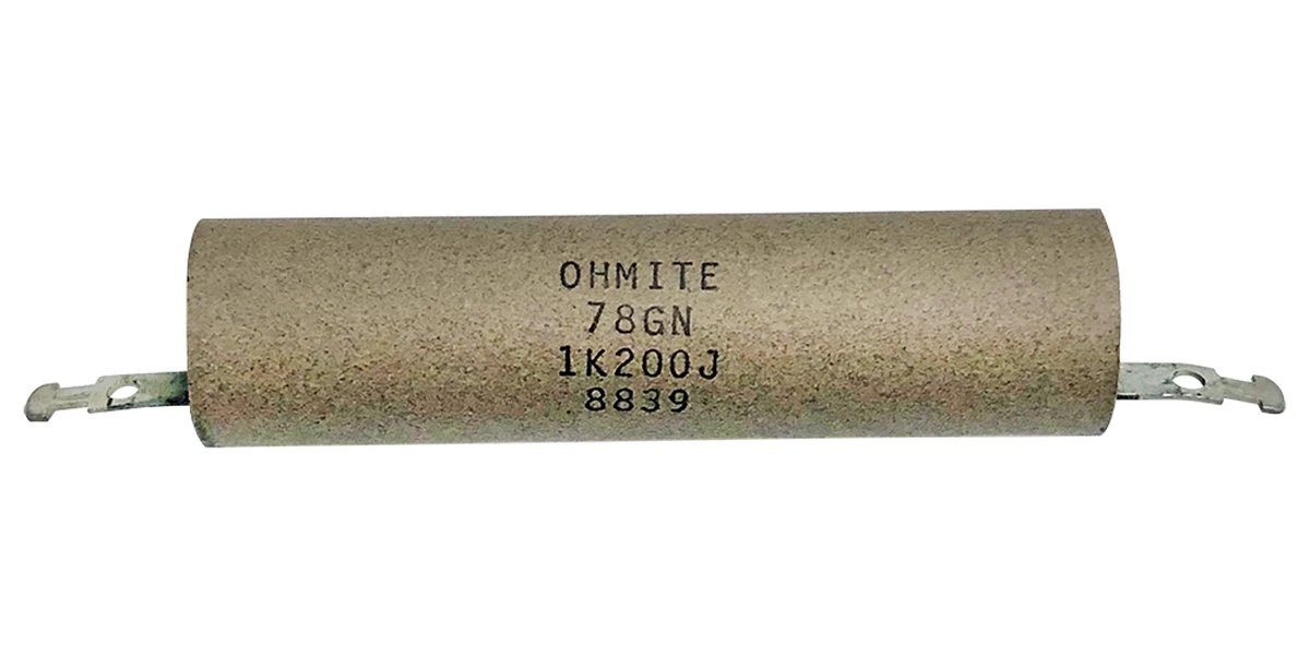 1200 ohm − 25w Wire Wound Resistor