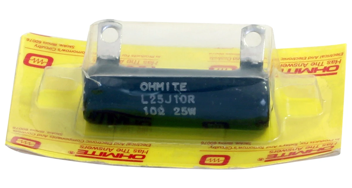 10 ohm − 25w Wire Wound Resistor