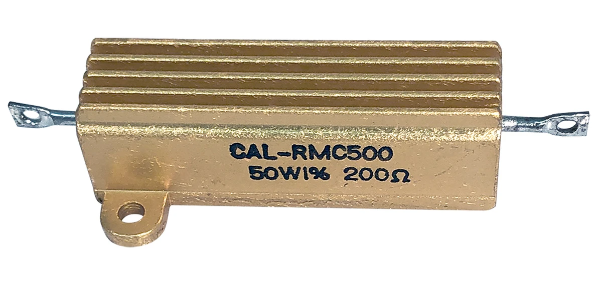 cal-r aluminum body resistor