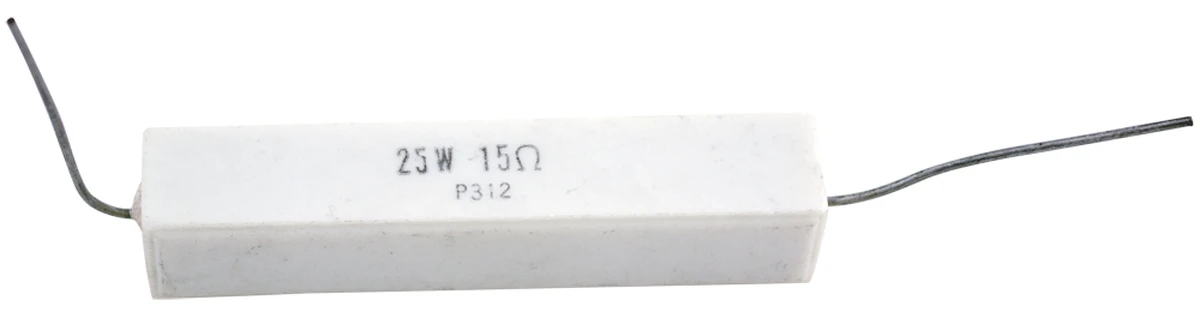 15 ohm − 25w Wire Wound Resistor