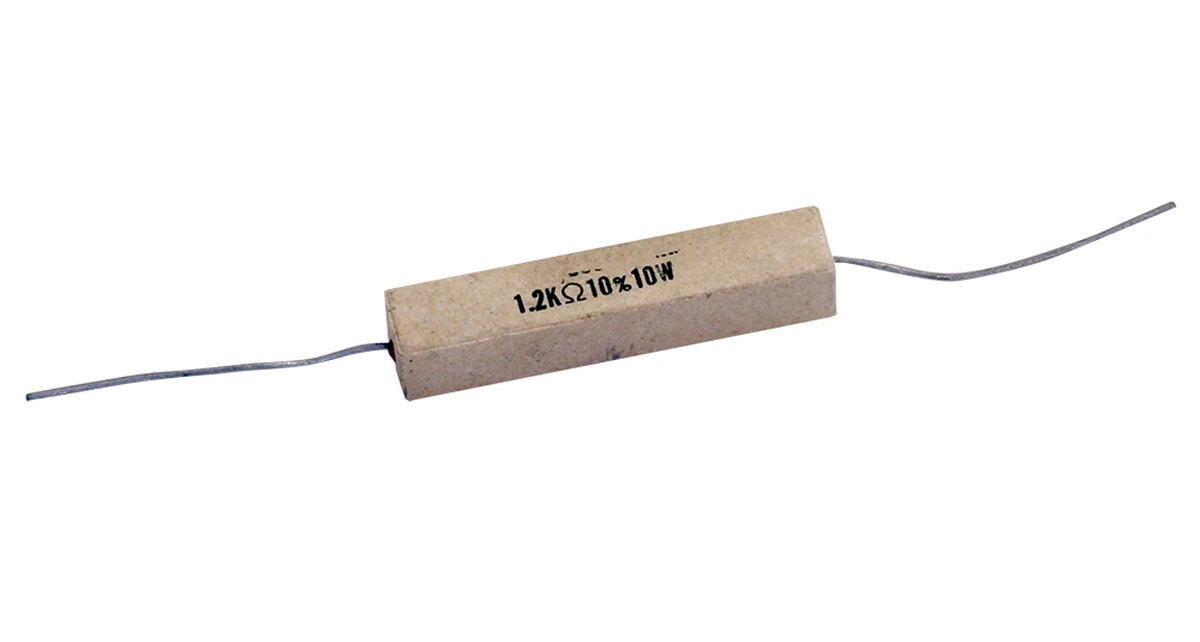 1200 ohm 10% 10w Wire Wound Resistor