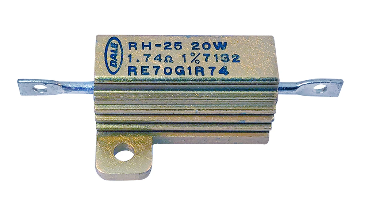 1.74 ohm 1% 20w Wire Wound Resistor