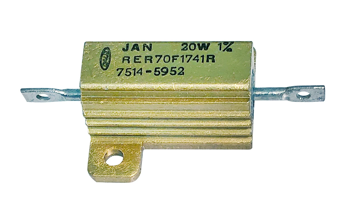 1740 ohm 1% 20w Wire Wound Resistor