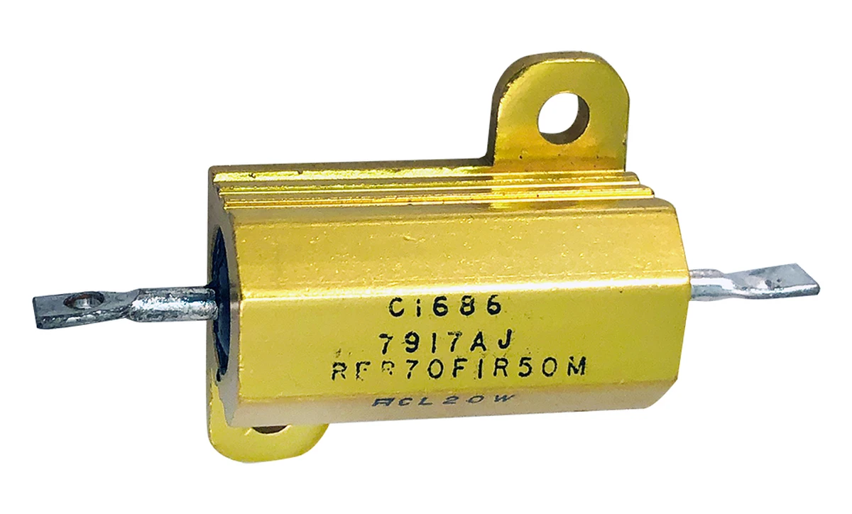 rh-25 aluminum body resistor