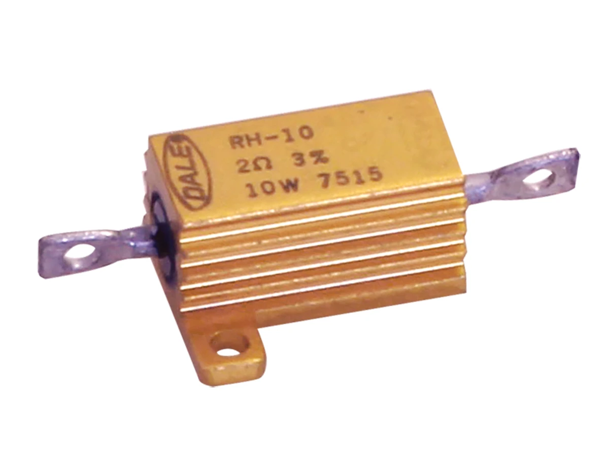 dale rh-10 aluminum body resistor