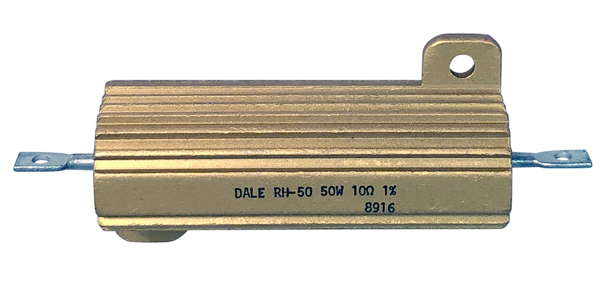 dale aluminum body resistor