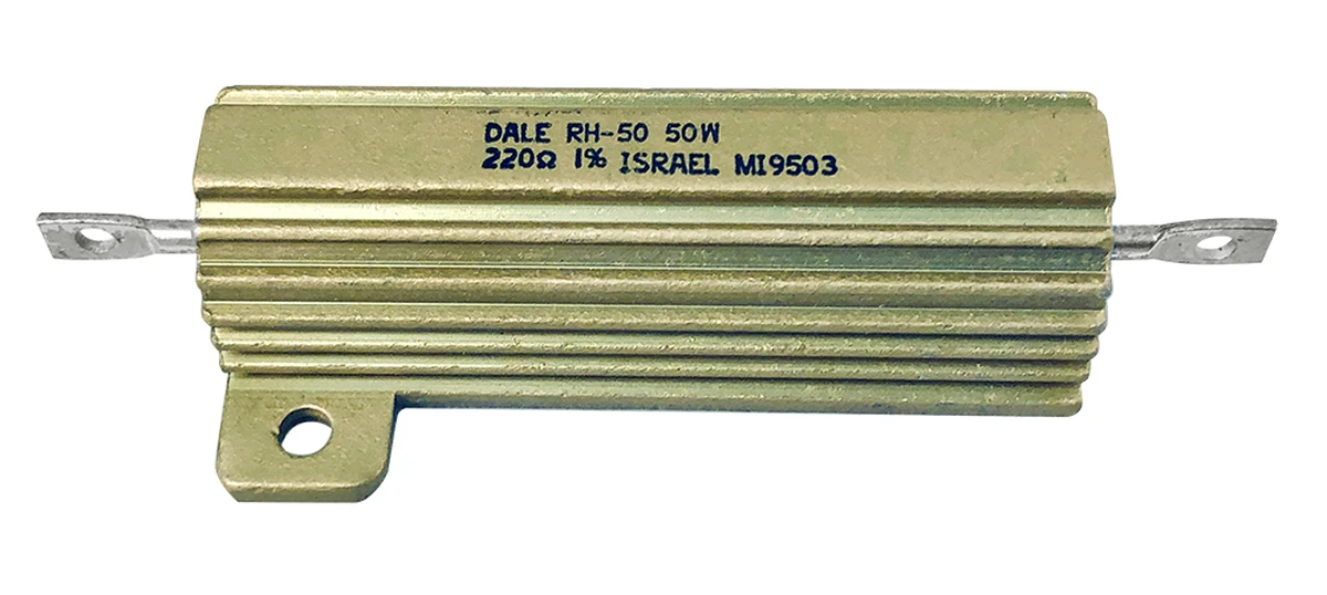 dale aluminum body resistor