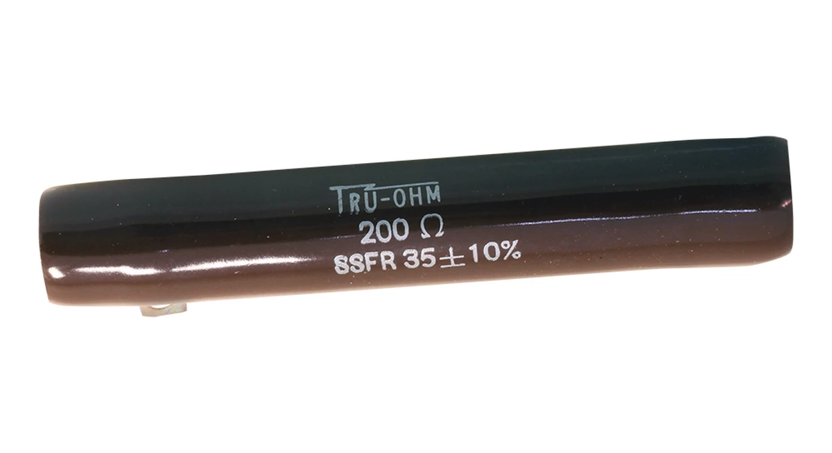 tru-ohm tubular resistor