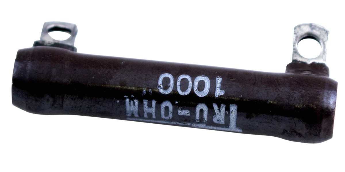 tru-ohm wire wound resistor