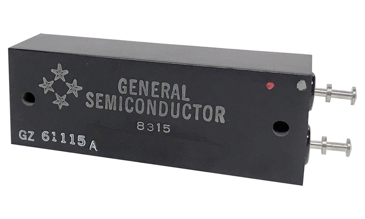 General Semi−conductor Parasitic Suppressor, 2 turret terminals, New, Surplus, DC: 1983, Alt. P/N