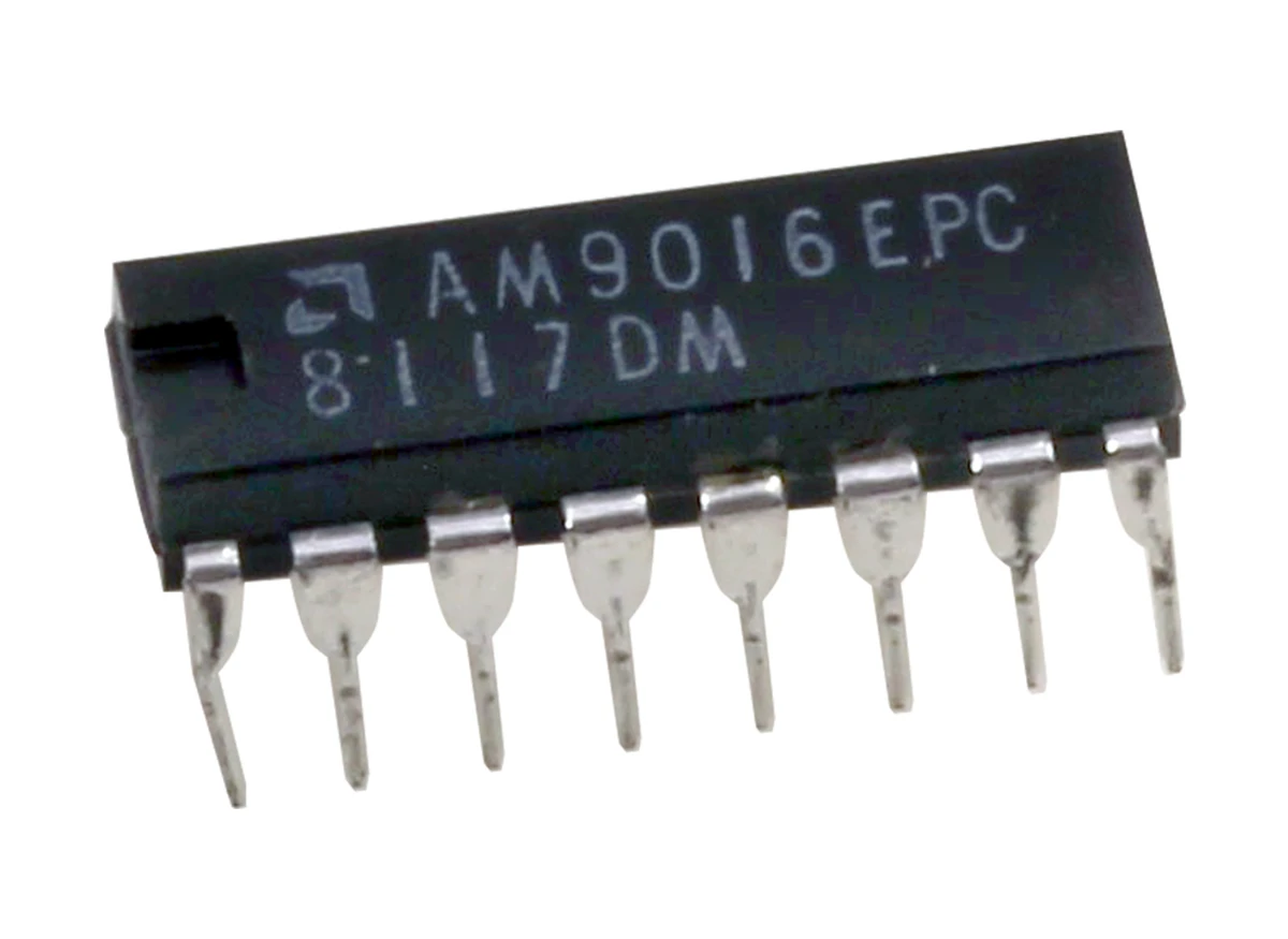 AMD 16k Dram 16p DIP, DC: 8117,