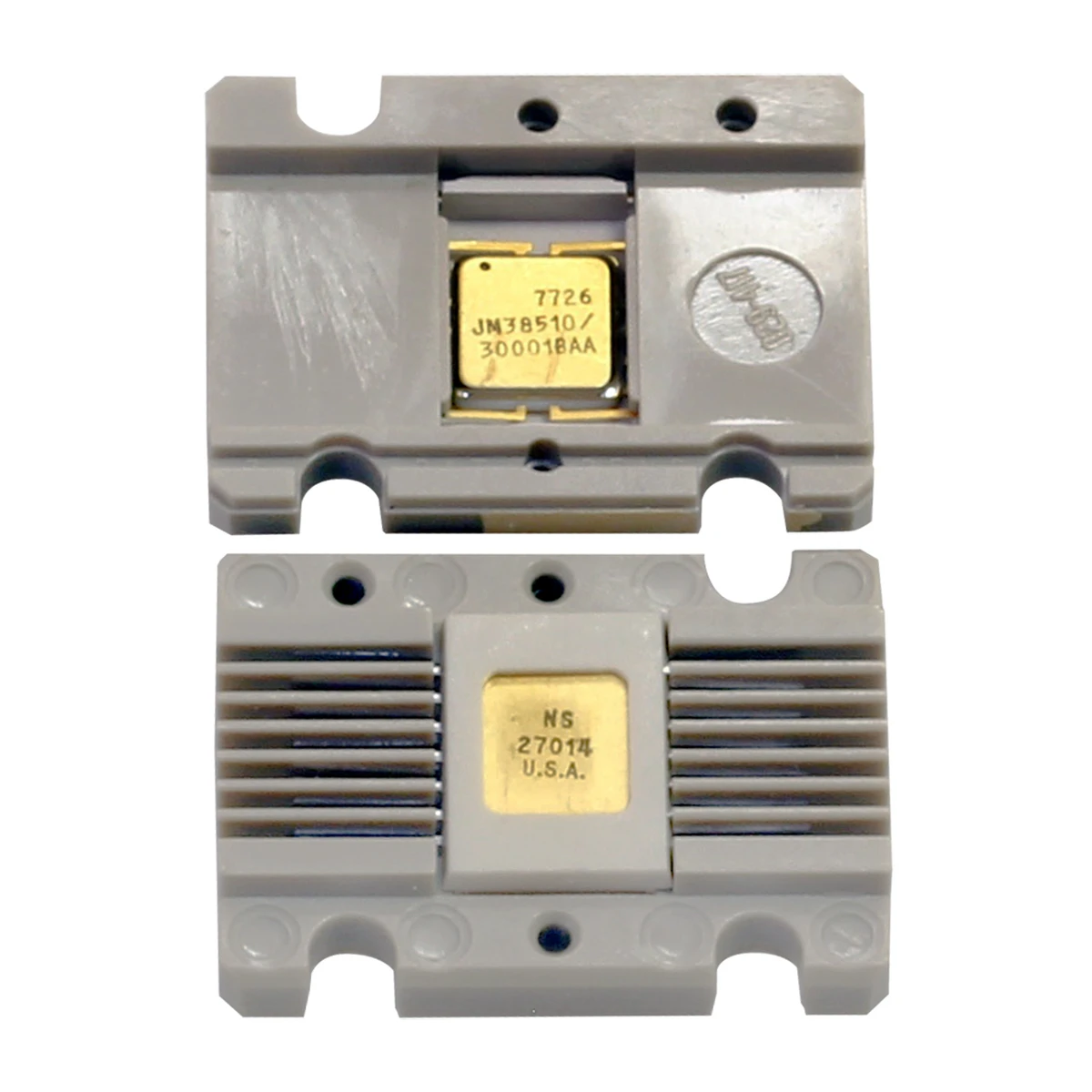 JM38510/30001BAA Flat Pack, Quad 2 Input, DC: 7726, NSN: 5962−01−039−3435,