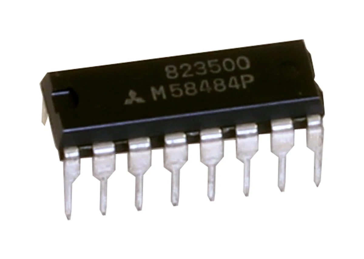 mitsubishi 30 function remote control transmitter chip