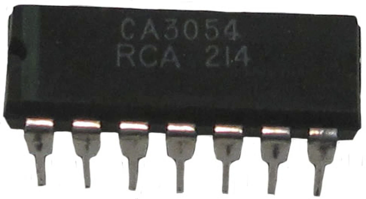 RCA Dual Independent Amp, DC−120 MHz, 14 pin DIP, DC:214 −