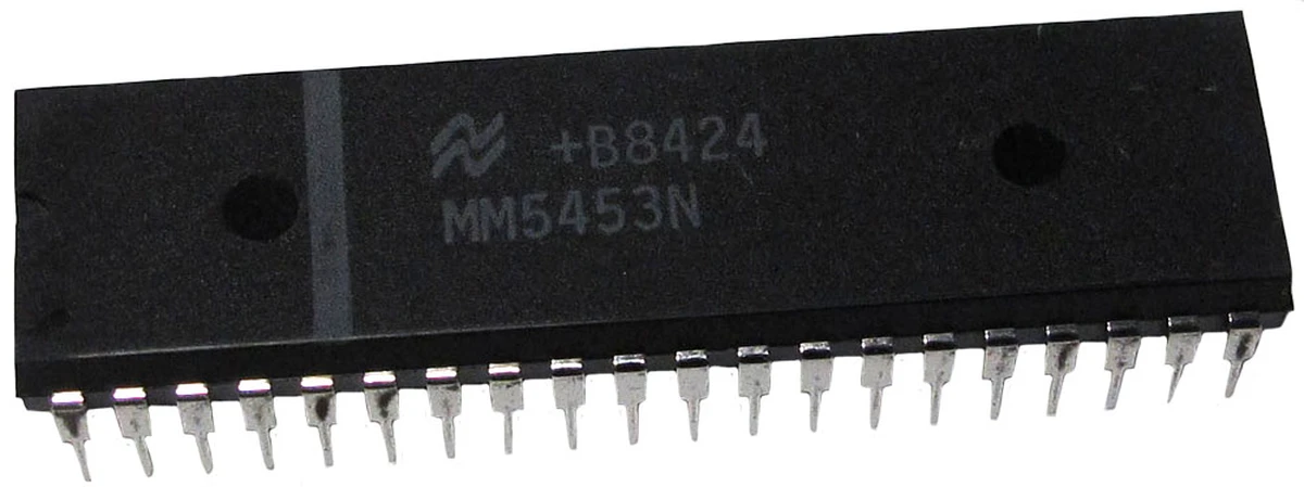 national lcd driver, 40 pin dip