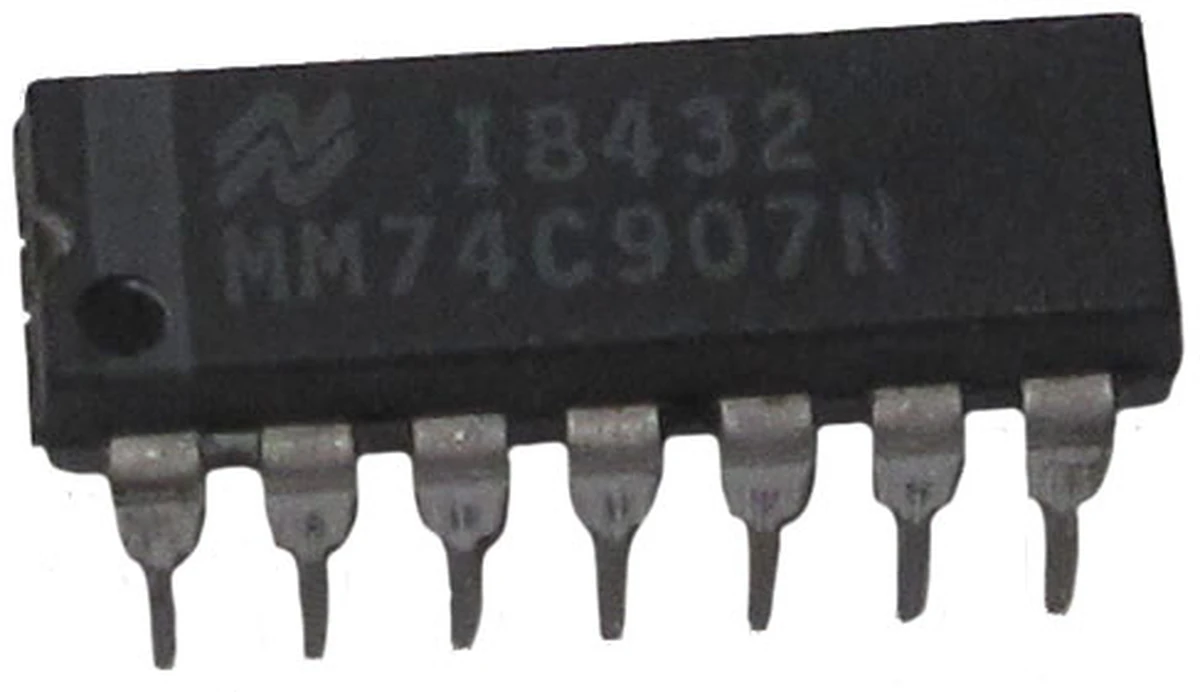 national hex buffer, 14 pin dip