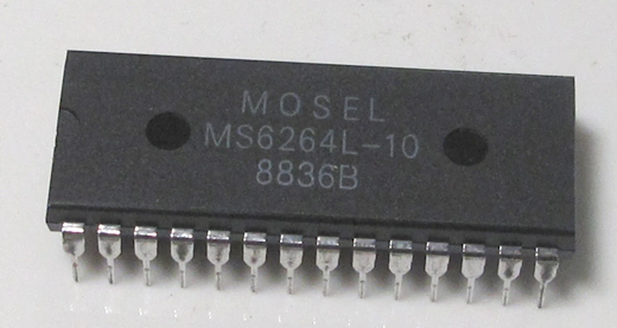 Mosel, 28 pin DIP, 8k x 8 RAM, DC: 88,