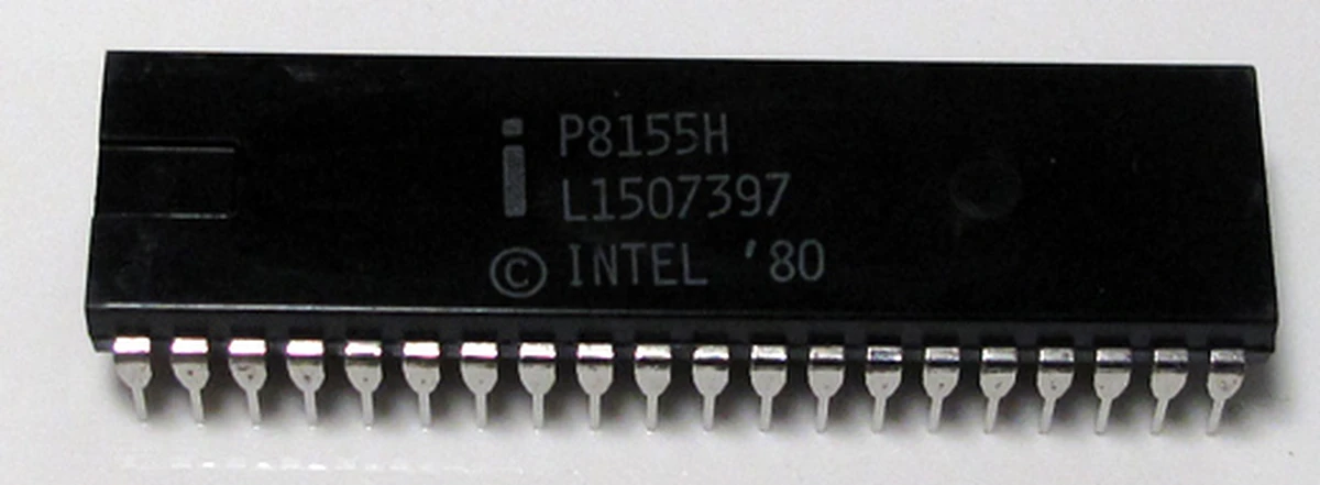 intel 2k bit static ram mos, 40 pin, dip