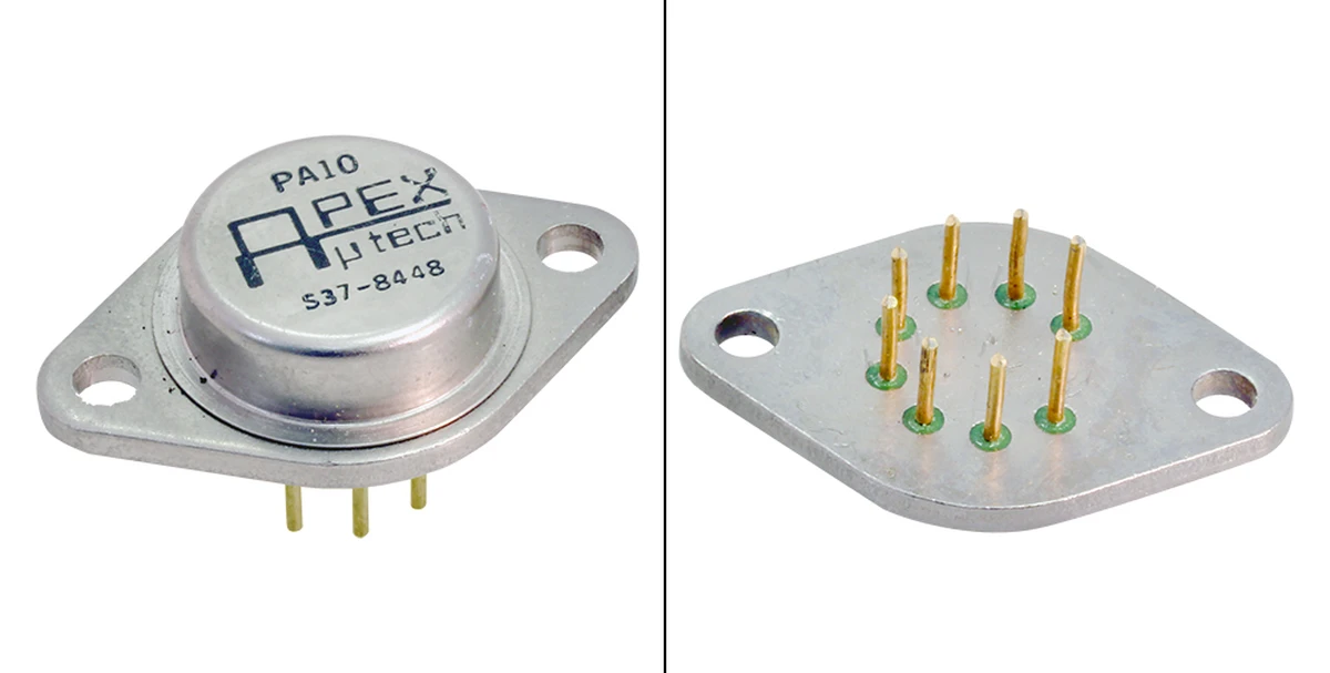 apex high gain bandwidth op amp