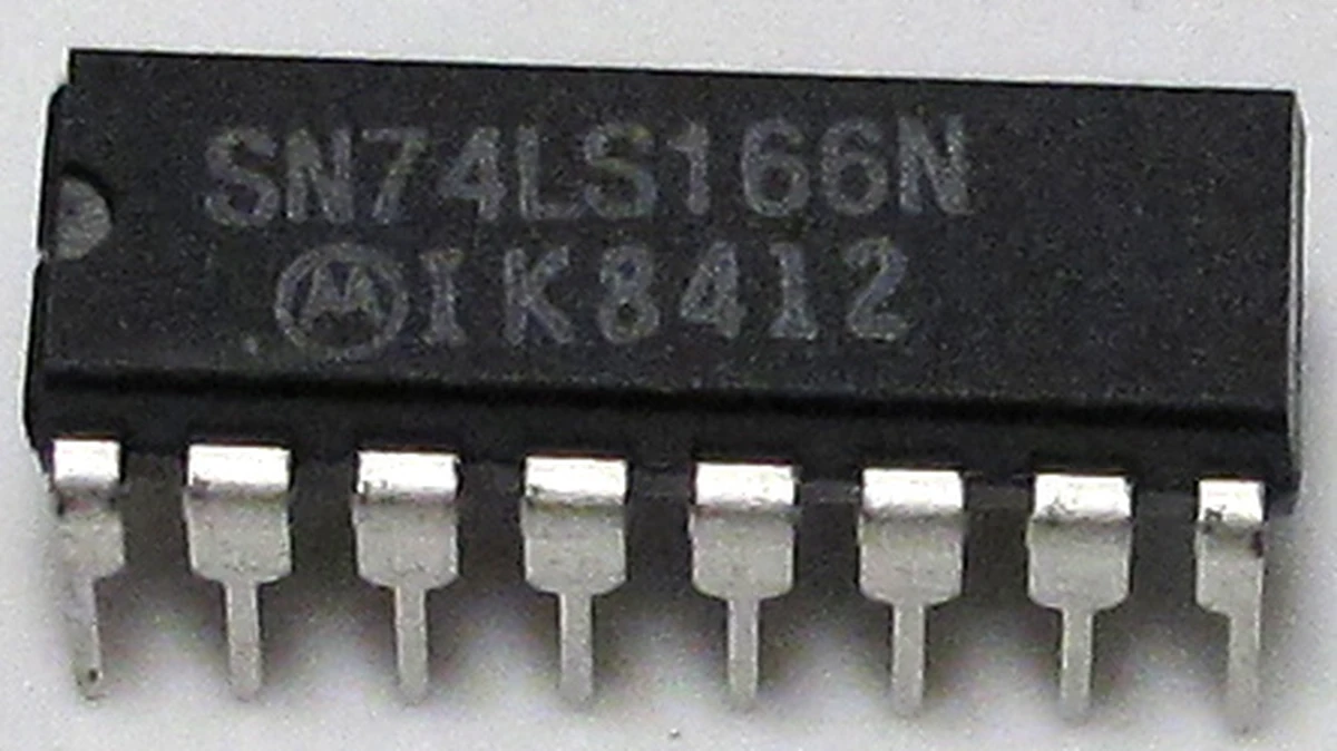 motorola 8-bit shift register