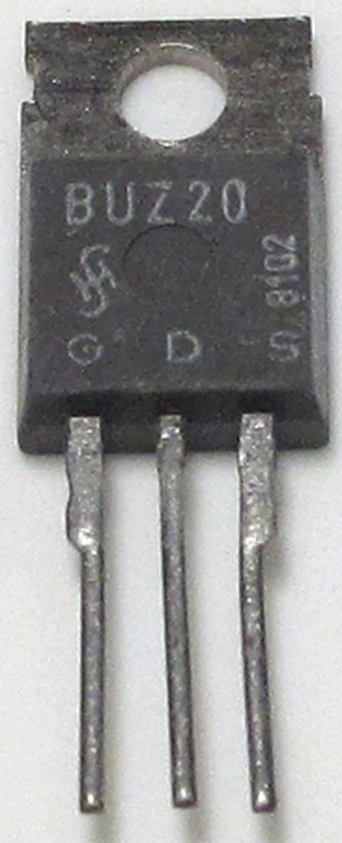 Infineon Transistor, N−Channel SIPMOS, 12 amp, 100v, 0.2 ohm, DC 8102, TO−220AB. Made in