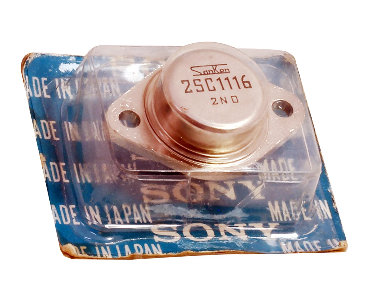 SanKen Audio Transistor, TO−3, NPN, 180v, 100w, 1c = 10a,