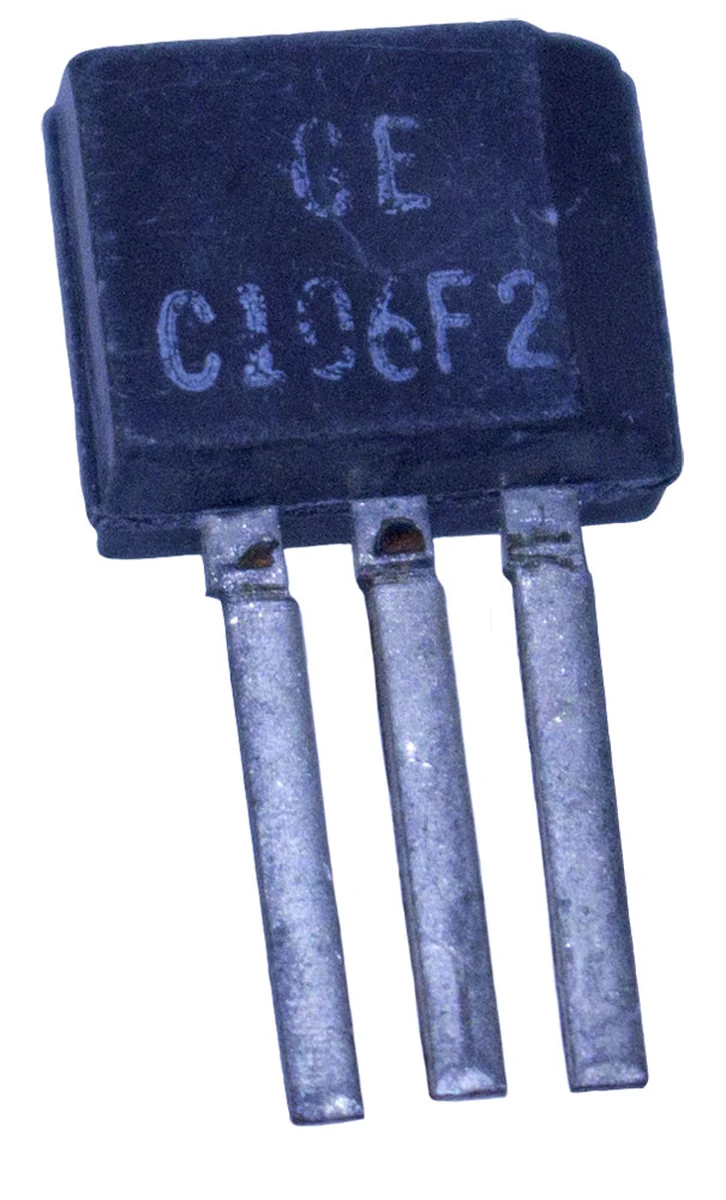 GE Transistor, SCR, 600v, 4a, TO−202AB,