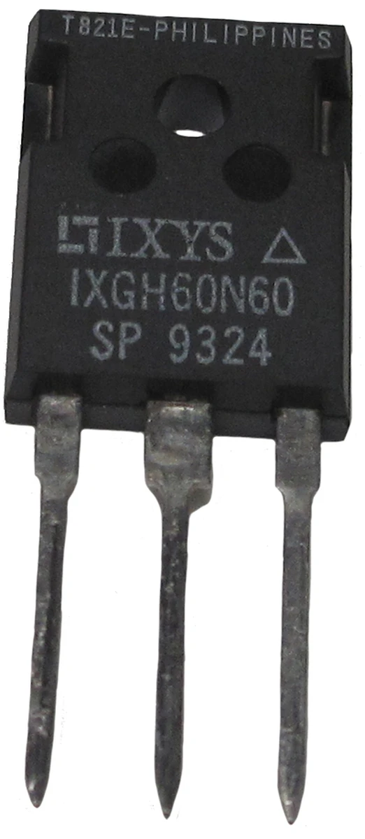 IXYS Hi−speed IGBT N−channel transistor. 600v, 75 amp. TO−247, DC93.