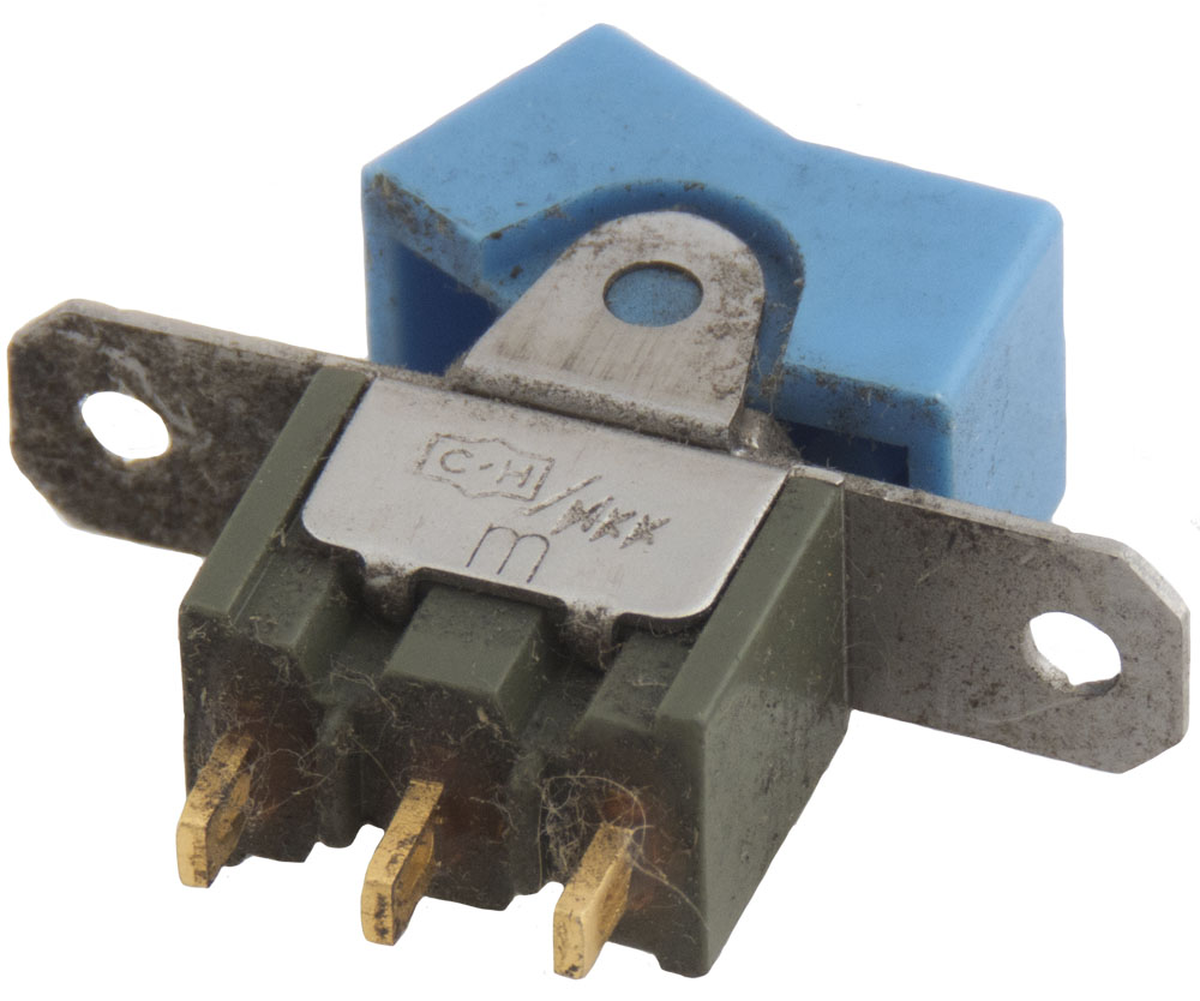 Blue Mini Rocker C-H Mini Blue Rocker Switch | Surplus Sales of Nebraska