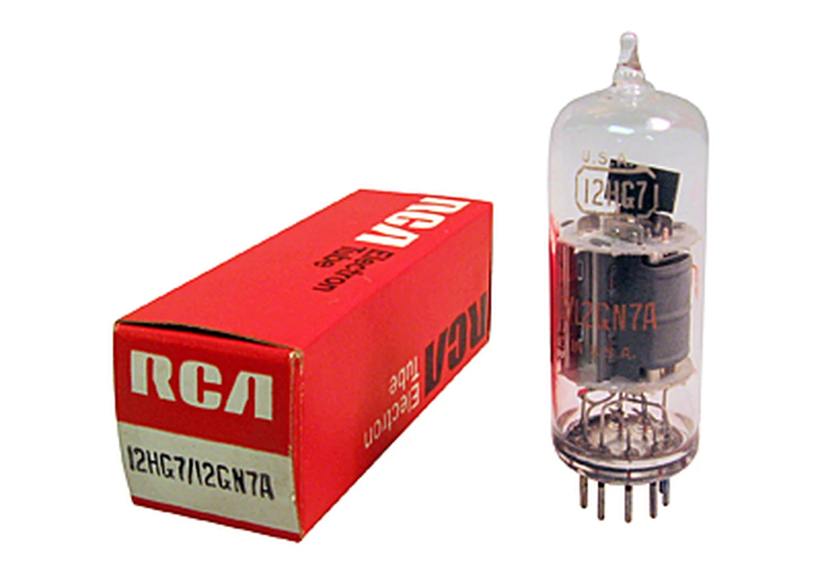 12HG7 / 12GN7A, Various brands*, (Smaller tube) Vacuum Tube